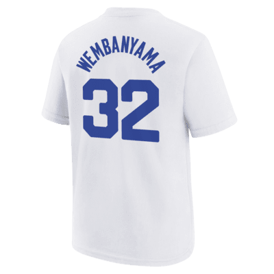 Victor Wembanyama France Big Kids' Jordan Basketball T-Shirt