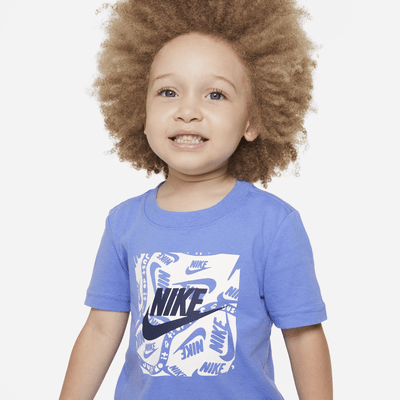 Nike Brandmark Square Basic Tee Toddler T-Shirt. Nike.com