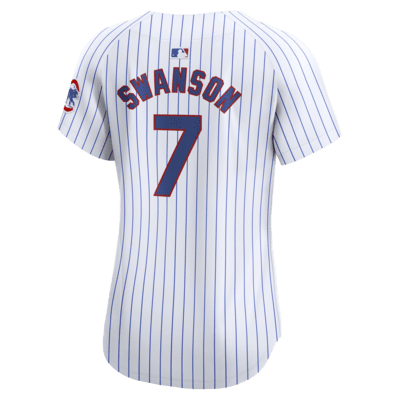 Dansby Swanson Chicago Cubs Women's Nike Dri-FIT ADV MLB Limited Jersey