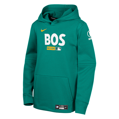 Boston Red Sox Authentic Collection City Connect Big Kids' Nike Therma-FIT MLB Pullover Hoodie from Nike - $80