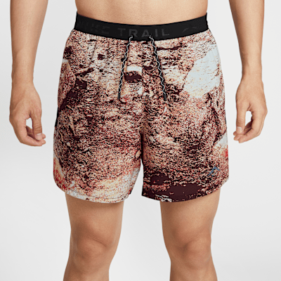 กางเกงวิ่งขาสั้น 6 นิ้วมีซับในผู้ชาย Dri-FIT Nike Trail