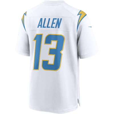 Jersey de fútbol americano Game para hombre NFL Los Angeles Chargers (Keenan Allen)