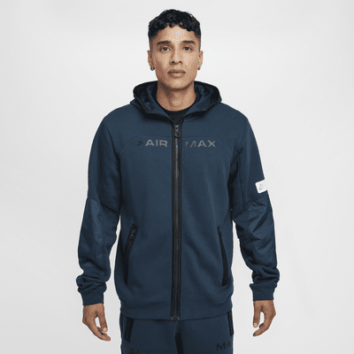 Nike Sportswear Air Max Fleecehoodie met rits voor heren