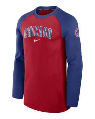 Мужская футболка Chicago Cubs Authentic Collection Game Time Nike Dri-FIT MLB Long-Sleeve