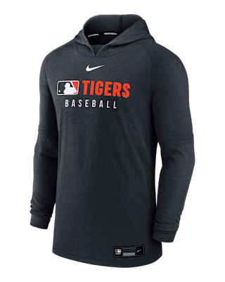 Мужское худи Detroit Tigers Authentic Collection Nike Dri-FIT MLB Pullover Hoodie