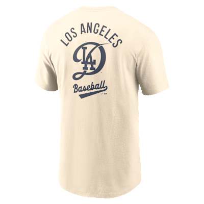 Playera Nike de la MLB para hombre Los Angeles Dodgers City Connect 2-Hit