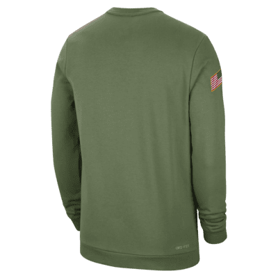 Nike College Dri-FIT (Ohio State) Men's Crew-Neck Sweatshirt