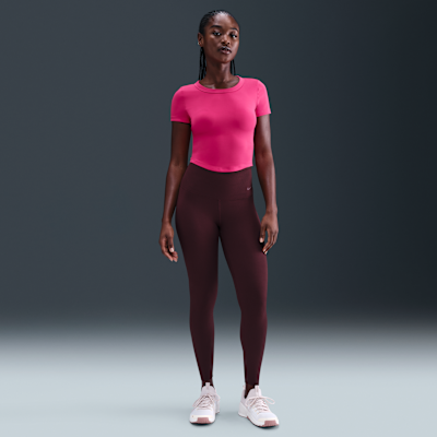 Nike One Fitted Women's Dri-FIT Short-Sleeve Cropped Top