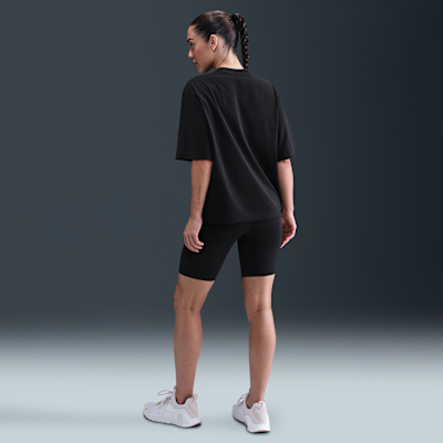 Playera de corte cuadrado para mujer Nike Cheer