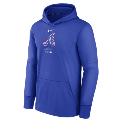 Atlanta Braves Nike Authentic Collection Pre Game Therma Hoodie - Mens