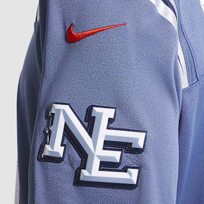 Christian Gonzalez New England Patriots Rivalries Collection Men's Nike Dri-FIT NFL Limited Jersey