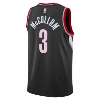 C.J. McCollum Trail Blazers Icon Edition 2020 Nike NBA Swingman Jersey