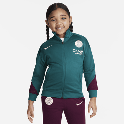 Paris Saint-Germain Strike Younger Kids' Nike Dri-FIT Football Knit Tracksuit