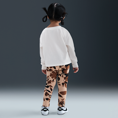 Nike Toddler Printed Club Long Sleeve T-Shirt and Leggings Set
