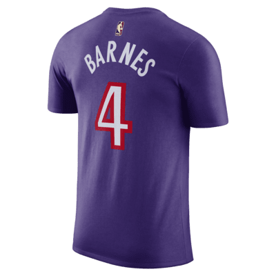 Playera Nike de la NBA para hombre Scottie Barnes Toronto Raptors Essential Hardwood Classics