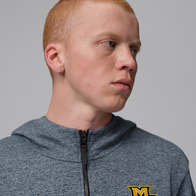 Sudadera con gorro de entrenador de básquetbol para hombre Marquette Golden Eagles Nike NCAA