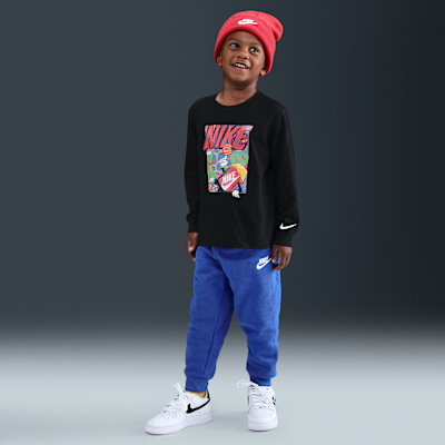 ナイキ リトルキッズ バスケットボール ロングスリーブ Tシャツ
