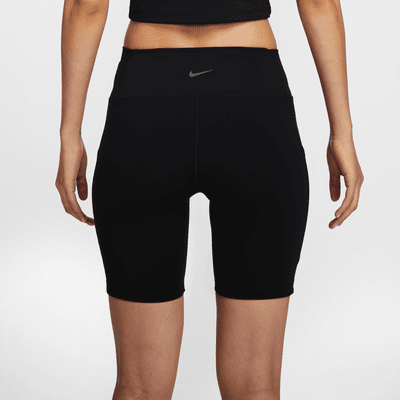 Nike One Women's High-Waisted 20.5cm (approx.) Biker Shorts with Pockets