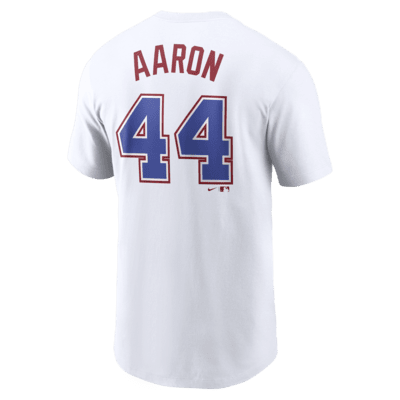 Atlanta Braves City Connect jerseys, including Hank Aaron's No. 44