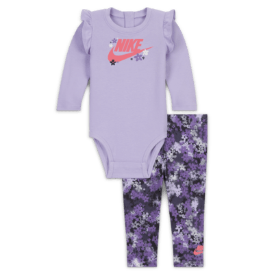 Conjunto de body y leggings para bebé (de 0 a 9 meses) Nike Dri-FIT Fresh Cut