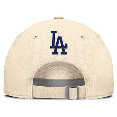 Gorra de algodón orgánico sin estructura para hombre Nike de la colección Statement Club de Los Angeles Dodgers