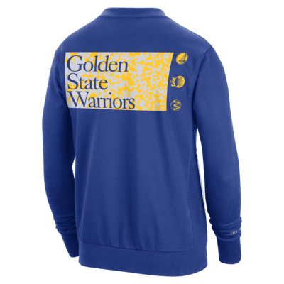 Golden State Warriors Standard Issue Men's Nike Dri-FIT NBA Crew-Neck Sweatshirt