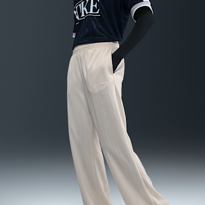 Nike Sportswear Women's Mid-Rise Loose Jacquard Striped Track Pants