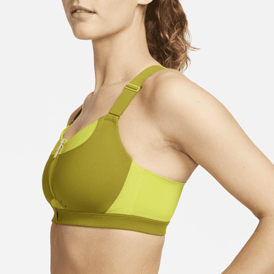 Nike Alpha Women's High-Support Padded Zip-Front Sports Bra