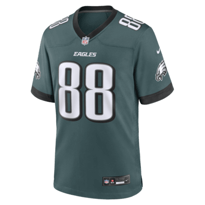 Jersey de la NFL Nike Game para hombre Dallas Goedert Philadelphia Eagles