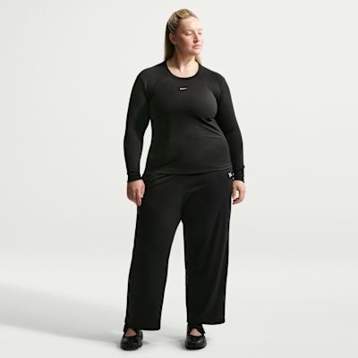 Nike Sportswear Chill Knit Women's Tight Long-Sleeve Ribbed Top (Plus Size)