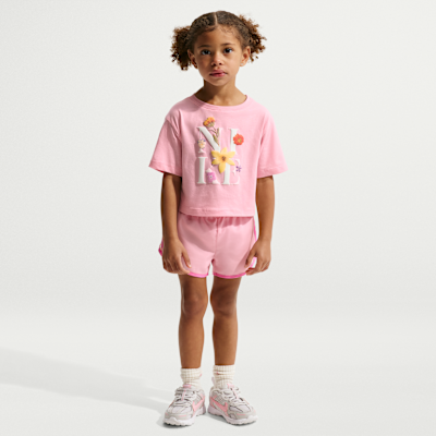 Nike Spring Into Floral Toddler Dri-FIT 2-Piece Tempo Set