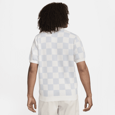 Polo Checkers para hombre Nike Sportswear Club