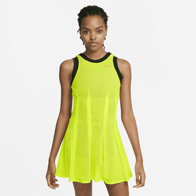 nike green tennis dress