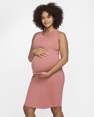 Женское платье Nike (M) Dri-FIT Slim-Fit Knit Dress (Maternity)