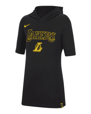 Подростковое худи Los Angeles Lakers Big Kids' Nike Short-Sleeve Hoodie