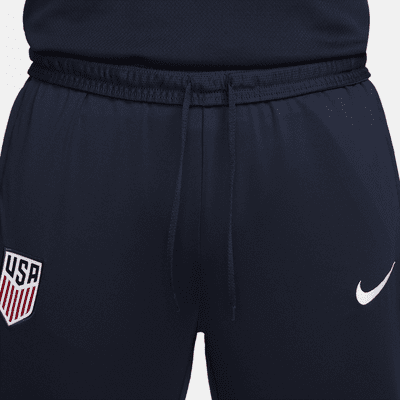 Pants de fútbol de tejido Knit Nike Dri-FIT de la selección nacional masculina de Estados Unidos Strike para hombre