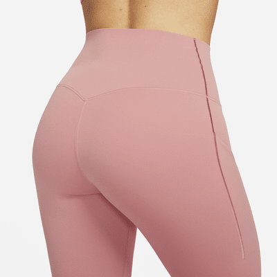 Leggings de 7/8 de tiro alto y sujeción media con bolsillos para mujer Nike Universa