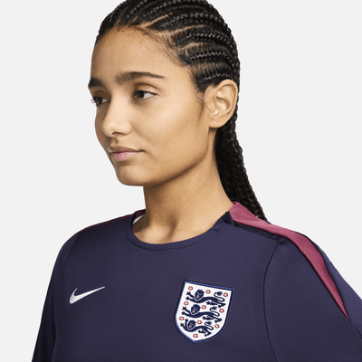 England Strike Nike Dri-FIT-Fußball-Oberteil mit Rundhalsausschnitt für Damen