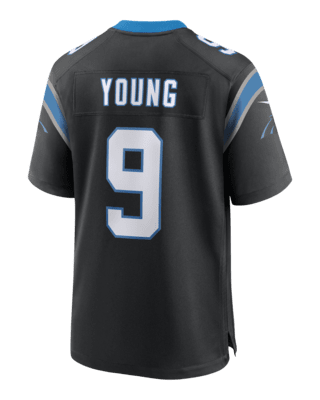 Nike Men's Carolina Panthers Bryce Young Black Game Jersey