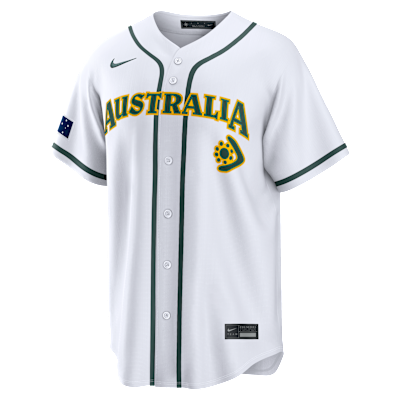 Australia National Baseball Team 2026 World Baseball Classic Men's Nike Stadium Jersey