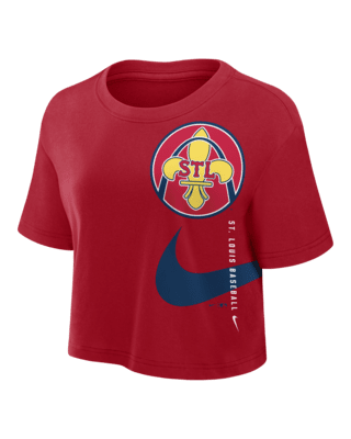 Женская футболка St. Louis Cardinals City Connect Nike Dri-FIT MLB Cropped