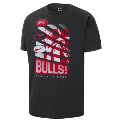 T-shirt męski NBA Nike Chicago Bulls Courtside