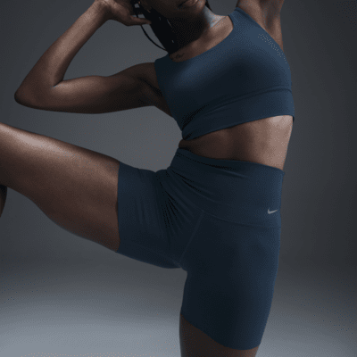 Shorts de ciclismo de cintura alta de 13 cm con sujeción suave para mujer Nike Zenvy