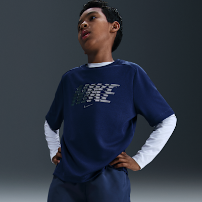 Vævede Nike Multi Dri-FIT-shorts til større børn (drenge)