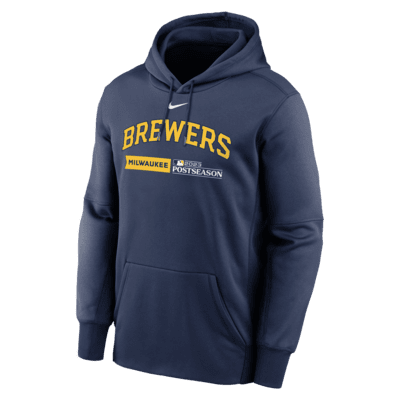 Milwaukee Brewers Nike Powder Blue City Connect Pregame Therma