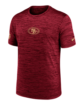 Мужская футболка San Francisco 49ers Sideline Team Issue Velocity Nike Dri-FIT NFL