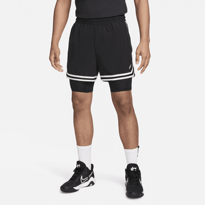 Shorts de básquetbol DNA 2 en 1 de 10 cm para hombre Kevin Durant