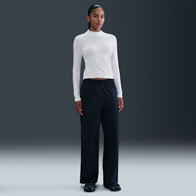 Nike Sportswear Chill Knit Women's Slim Long-Sleeve Mock-Neck T-Shirt