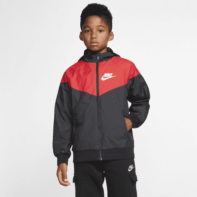 Nike Sportswear Windrunner Older Kids' (Boys') Loose Hip-Length Hooded  Jacket. Nike SK