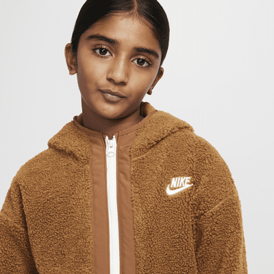 Nike Sportswear Club Big Kids' Full-Zip Winterized Hoodie